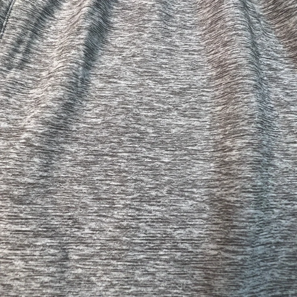 Mitre Athletic Training Shorts Mens Medium Grey Space Dye Zipper Pockets Gym
